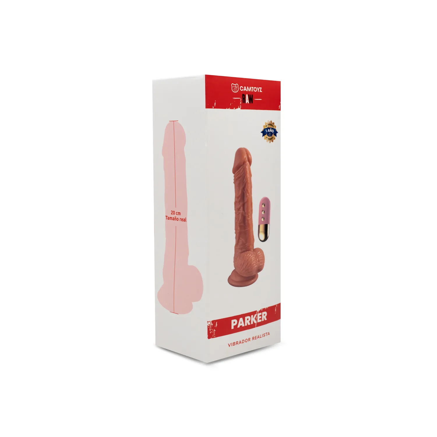 Vibrador Realista Parker Piel